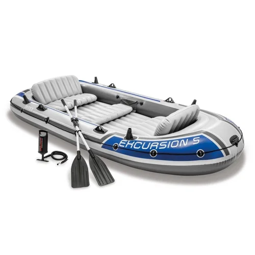 Intex EXCURSION 5 Boat Set pripučiama valtis 366x168x43 cm image 1