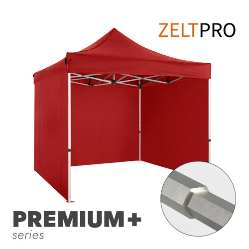 Zeltpro PREMIUM+ 3x3 Raudona prekybinė palapinė image 1
