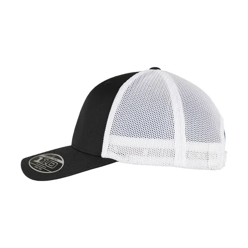Flexfit 110RT kepuraitė su snapeliu, 2 spalvų, One Size, Juoda/Balta image 2