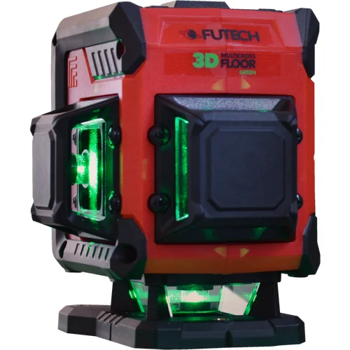 Futech FLOOR 3D lazerinis matuoklis – Žalias image 3