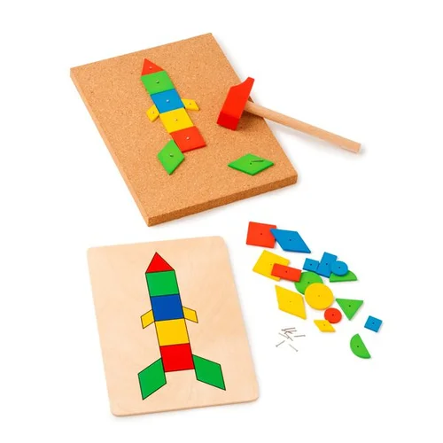 Edukacinis žaislas Plaktukas, lenta 24 x 18 cm image 1