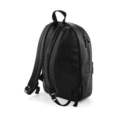 Dirbtinės odos BG255 kuprinė – Vieno dydžio, Juoda image 2