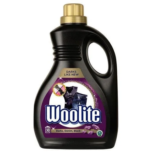 WOOLITE Darks Denim Black skystasis skalbiklis, 1,8 l, 30 skalbinių image 1