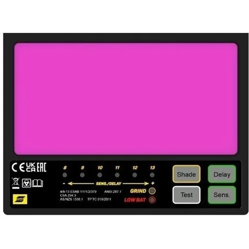 ESAB Savage A41 9/13 suvirintojo skydelis Geltonas image 3