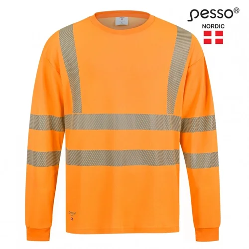 PESSO HVMIL Hi-VIS ilgomis rankovėmis, oranžiniai - 2XL image 1