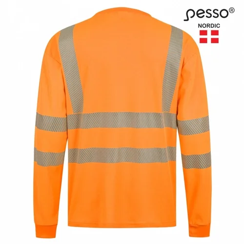 PESSO HVMIL Hi-VIS ilgomis rankovėmis, oranžiniai - 2XL image 2