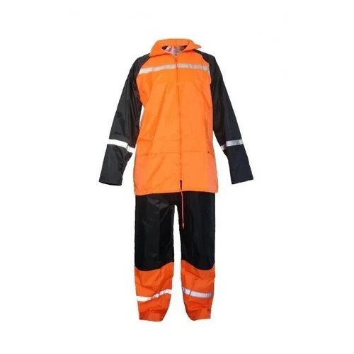 BoSafety RW-5073 Lietaus kostiumas, 4XL, Hi-Vis Geltona/Mėlyna image 2