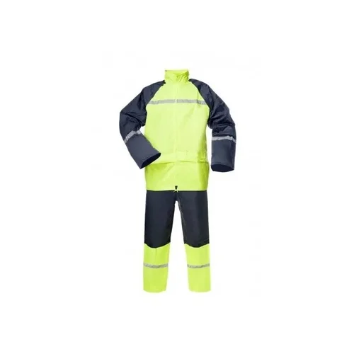 BoSafety RW-5073 Lietaus kostiumas, 4XL, Hi-Vis Geltona/Mėlyna image 3