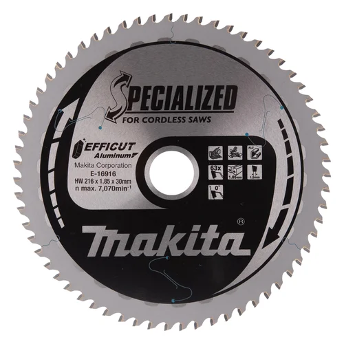 Makita E-16916 T.C.T. pjovimo diskai aliuminiui image 1