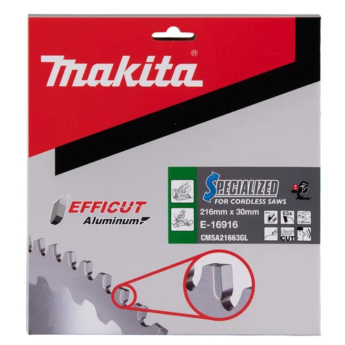 Makita E-16916 T.C.T. pjovimo diskai aliuminiui image 3