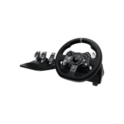 Logitech Xbox/PC G920 žaidimų vairas Juoda image 1