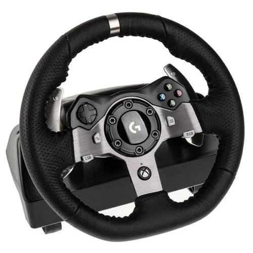 Logitech Xbox/PC G920 žaidimų vairas Juoda image 3