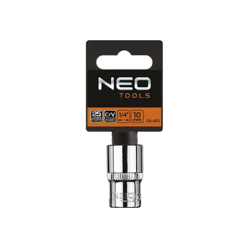 NEO 1/4\" šešiakampė galvutė 10 mm image 2
