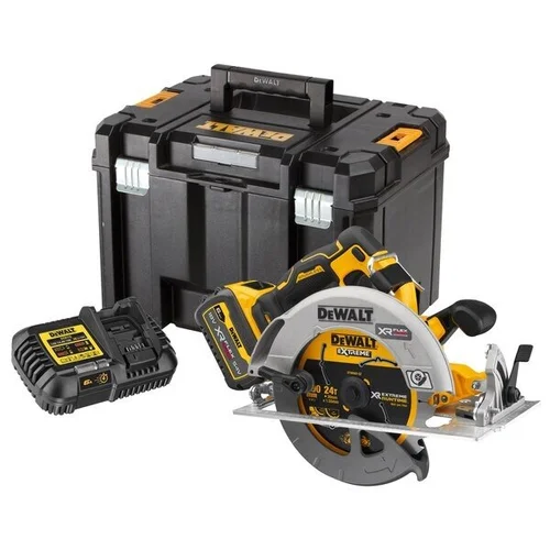 Dewalt DCS573T1-QW, 18 V, 190 mm, 6.0 Ah akumuliatorinis pjūklas image 1