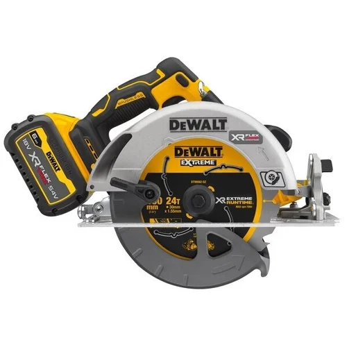 Dewalt DCS573T1-QW, 18 V, 190 mm, 6.0 Ah akumuliatorinis pjūklas image 2