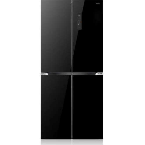 MPM MPM-503-SSI-13/D dviejų durelių šaldytuvas Juoda image 1