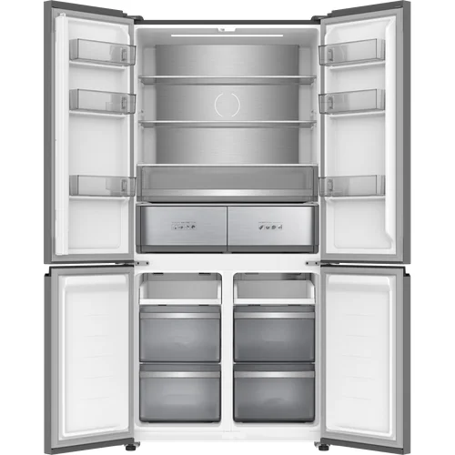MPM MPM-503-SSI-13/D dviejų durelių šaldytuvas Juoda image 2