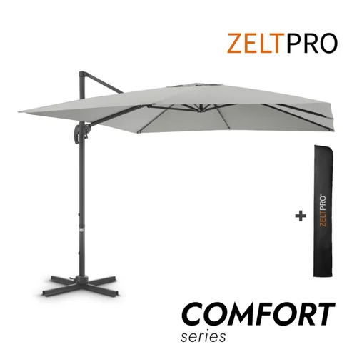 Lauko skėtis Comfort Light Grey 2.70 x 2.70 image 1
