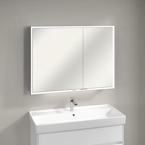 Villeroy & Boch A4551000 Veidrodinė Pakabinama Spintelė 100 cm image 2