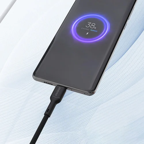 Dudao L9T USB-A į USB-C kabelis 1,0 m Juodas image 2