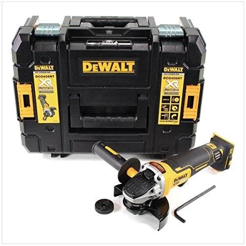 DeWalt DCG406NT-XJ akumuliatorinis kampinis šlifuoklis image 1