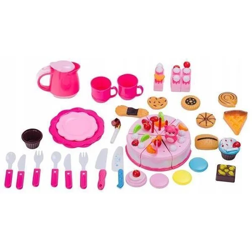 EcoToys Birthday Set torto rinkinys 80 dalių image 2