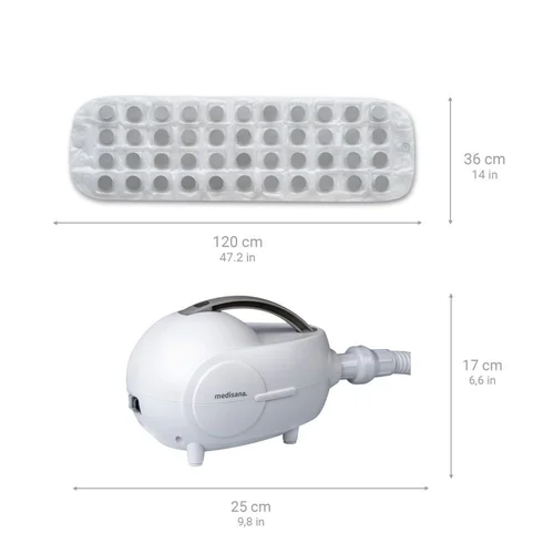 Medisana MBH vonios SPA kilimėlis 120 × 36 cm image 2