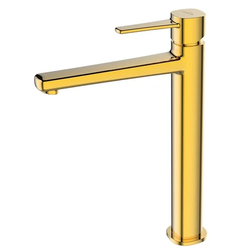 Praustuvo maišytuvas Invena Glamour BU-02-W09-V, aukso image 1