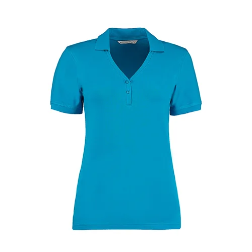 Kustom Kit KK732 moteriški marškinėliai su V formos iškirpte, 2XL, Turquoise image 3