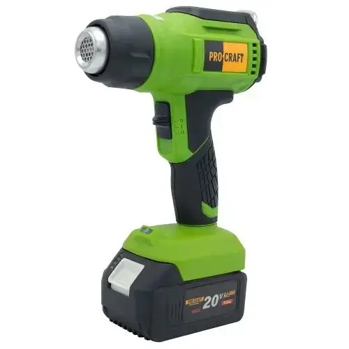 ProCraft PH20bb Akumuliatorinis karšto oro fenas, 20 V image 1