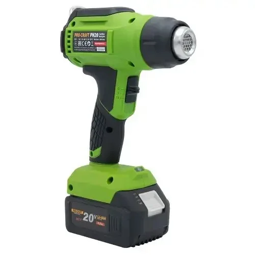 ProCraft PH20bb Akumuliatorinis karšto oro fenas, 20 V image 2