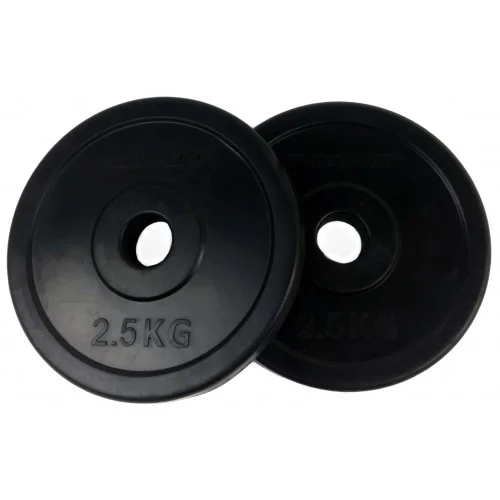 Gumuotas svoris TUNTURI 14TUSCL144, 2.5 kg, 30 mm image 2