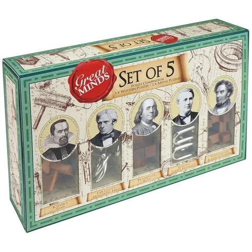 Stalo žaidimas Brain Games Great Minds Set of 5 image 1
