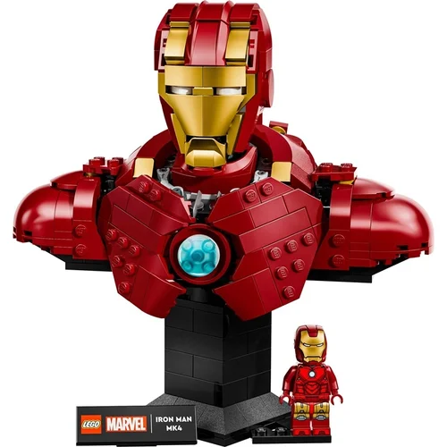LEGO® Marvel Iron Man MK4 Bust 76327, 436 vnt image 3