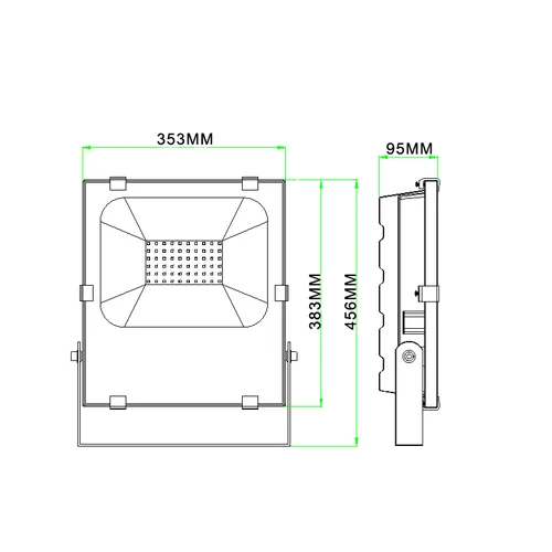 LED prožektorius 200W 20000 lm IP65 image 2