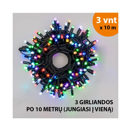 PROLED RGB 30 m lauko ir vidaus girlianda image 1