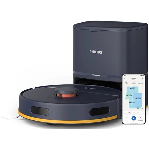 PHILIPS XU2100/10 dulkių siurblys-robotas Mėlyna image 1