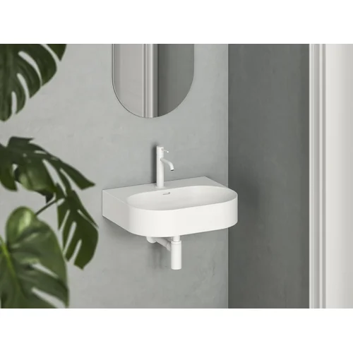 Keraminis praustuvas Ceramic Slim Wall O 55 N, Baltas matinis image 1