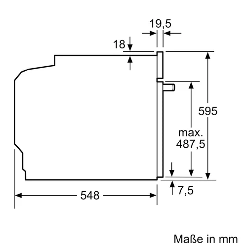 Įmontuojama orkaitė Siemens HB774G1B1, su pirolize image 3