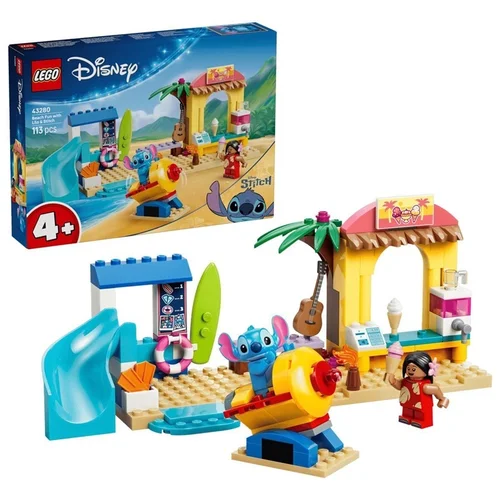 LEGO 43280 Beach Fun with Lilo & Stitch image 1