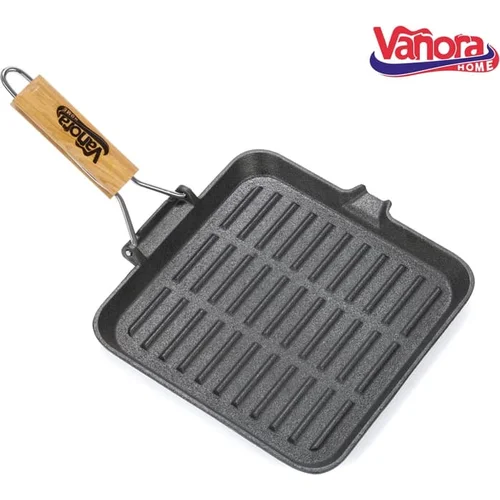 VANORA Grilio keptuvė VN-HYCC-61 ketaus 23 cm image 2