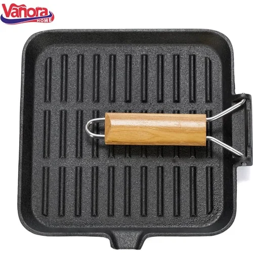 VANORA Grilio keptuvė VN-HYCC-61 ketaus 23 cm image 3