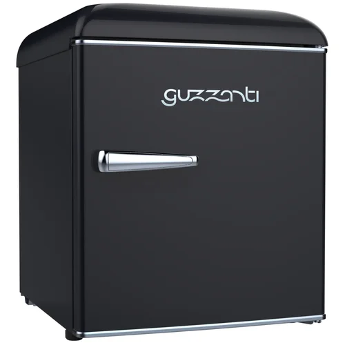 Guzzanti GZ 47RB Retro šaldytuvas Juoda image 1
