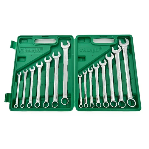 CHANGLU TOOLS Kombinuotų veržliarakčių rinkinys 8–24 mm, 15 vnt image 1