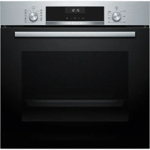 Bosch HBG517CS4 įmontuojama orkaitė 60 cm Juoda/nerūd. plieno image 1