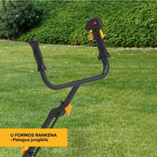GRUNDER TT-WBC520 Benzininė krūmapjovė 1400 W image 3