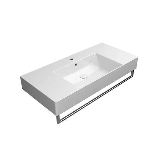 GSI Baldinis praustuvas KUBE X 100x47 Extraglaze® image 2