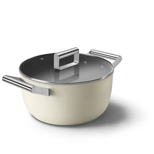SMEG CKFC2411CRM indukcinis puodas su dangčiu image 1