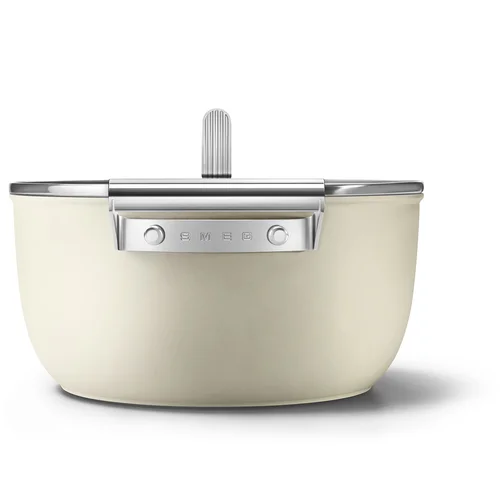 SMEG CKFC2411CRM indukcinis puodas su dangčiu image 2