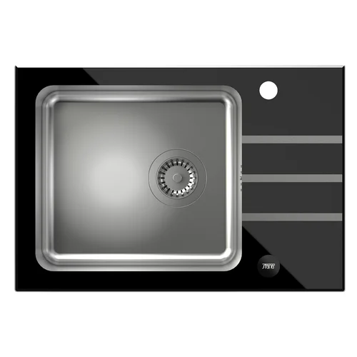 QUADRON JACK 116 ST3564SC3BS Juoda plautuvė image 1